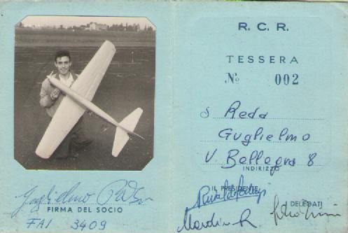 Tessera RCR 1966